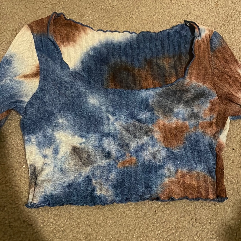 Multicolored crop top